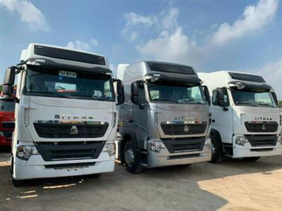 Howo ra mắt xe đầu kéo Sitrak T7H 440hp